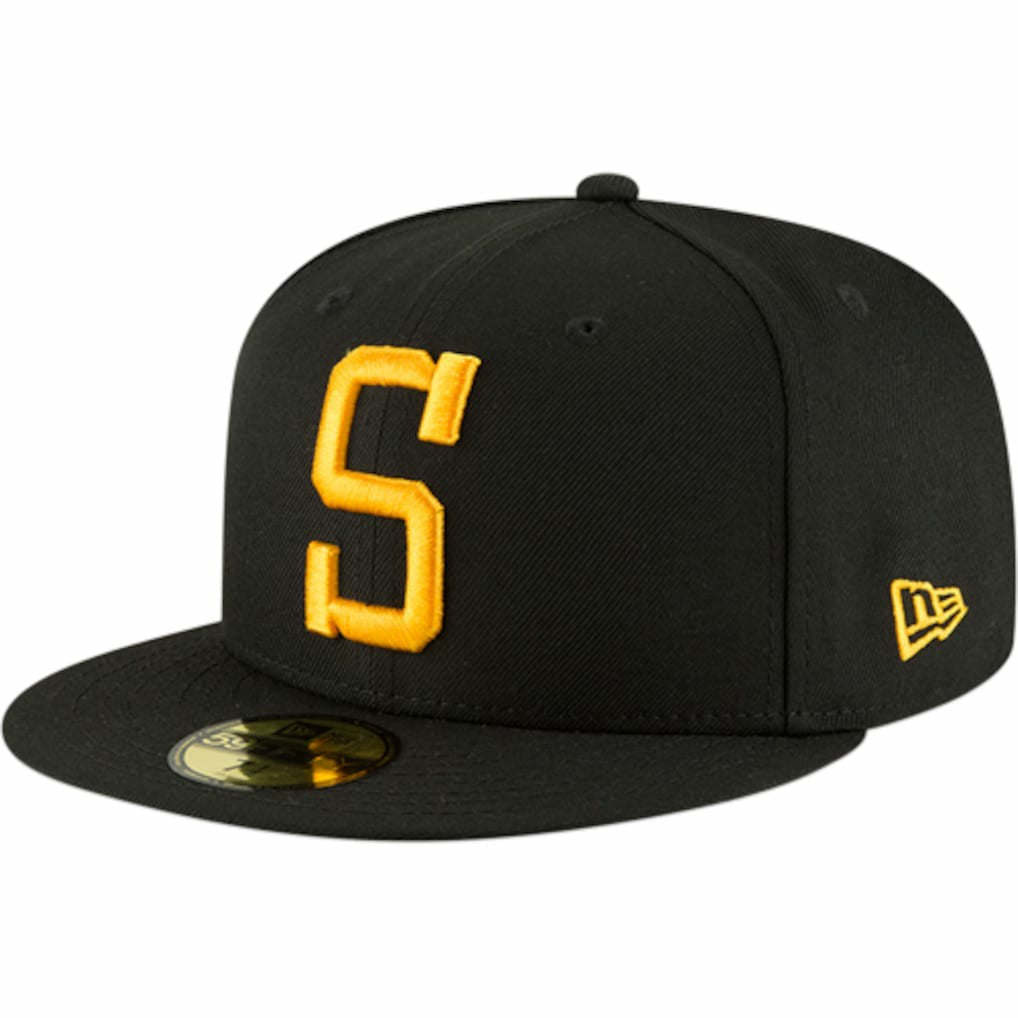 Pittsburgh Steelers New Era Omaha 59FIFTY Fitted Hat - Black for sale