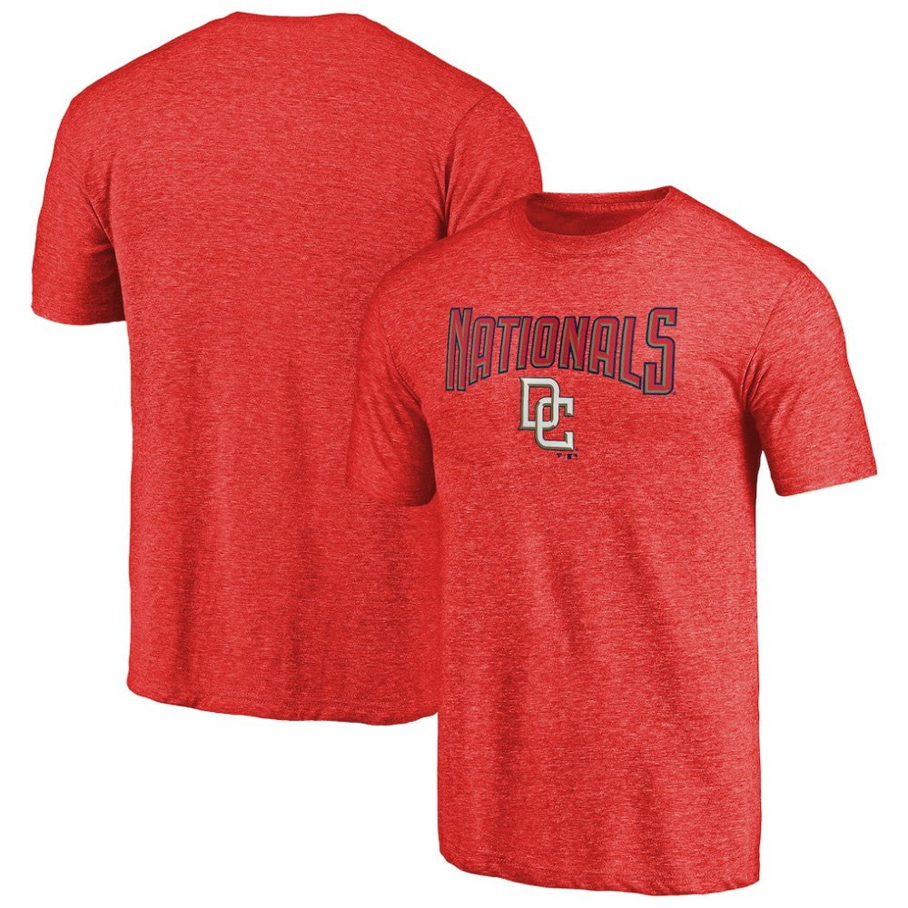 Washington Nationals Vintage Cooperstown Collection Wahconah Tri-Blend T-Shirt - Red