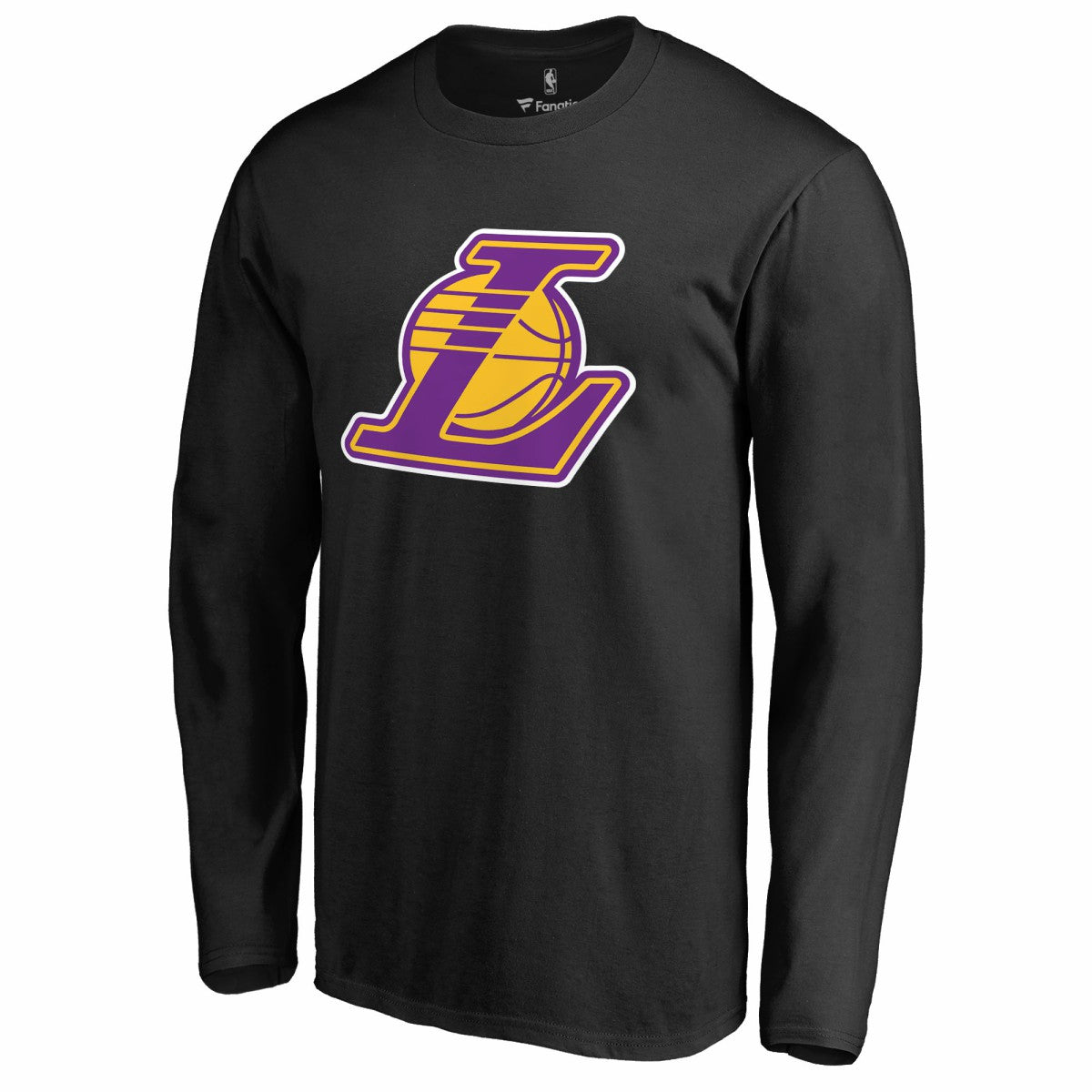 LeBron James Los Angeles Lakers Round About Name & Number Long Sleeve T-Shirt - Black shop
