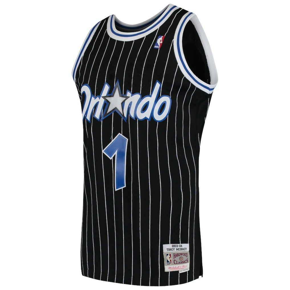 Tracy McGrady Orlando Magic Hardwood Classics Swingman Jersey - Black | Mitchell & Ness online