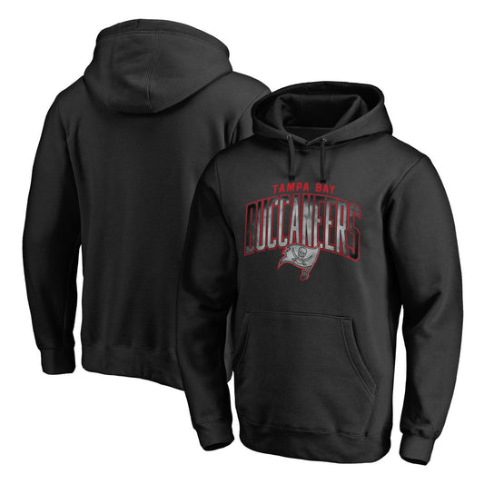 Tampa Bay Buccaneers Arch Smoke Pullover Hoodie - Black on sale
