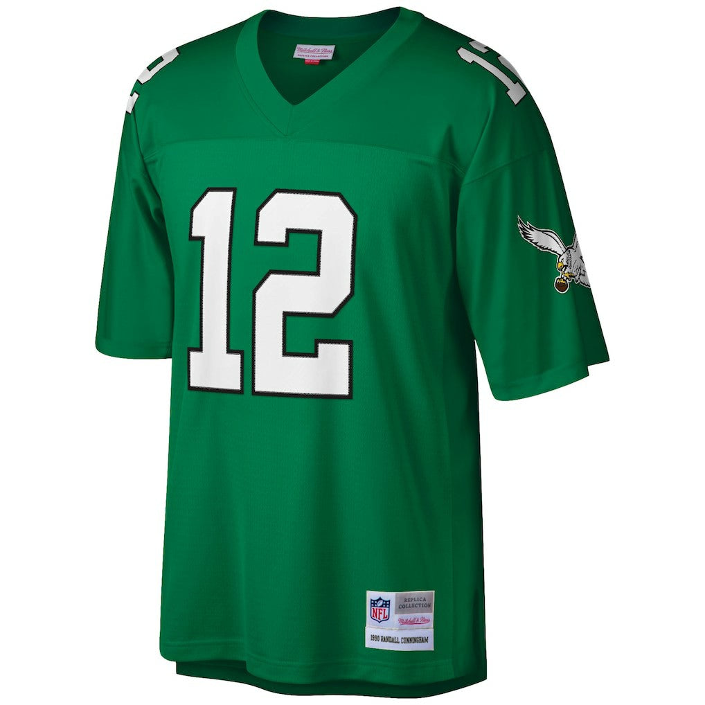Randall Cunningham Philadelphia Eagles Big & Tall 1990 Retired Player Replica Jersey - Kelly Green on sale