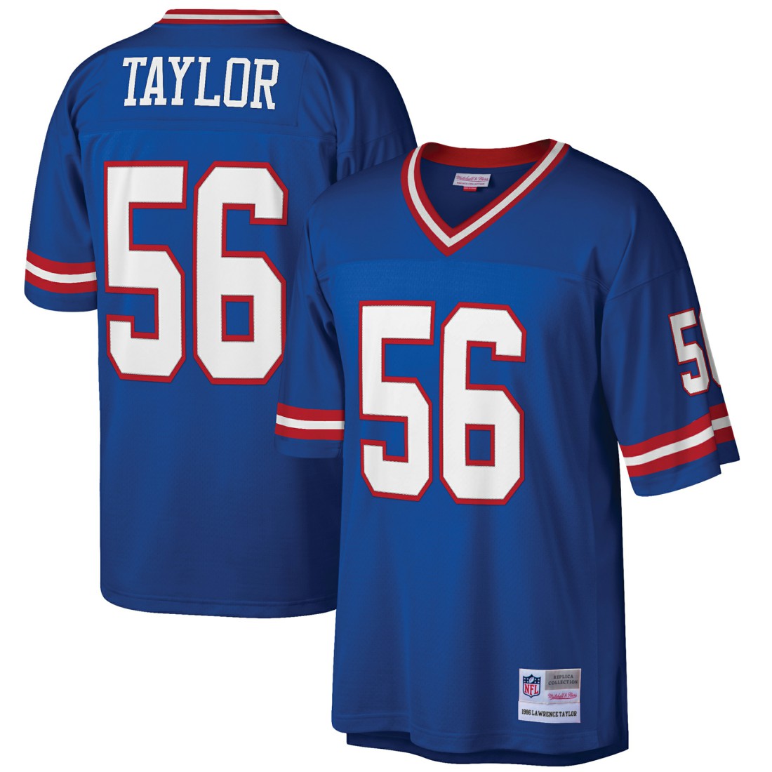 Lawrence Taylor New York Giants Big & Tall 1986 Retired Player Replica Jersey - Royal cheap