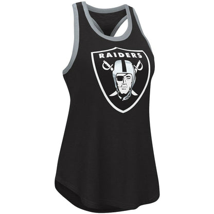 Las Vegas Raiders G-III 4Her by Carl Banks Women's Tater Tank Top - Black for sale
