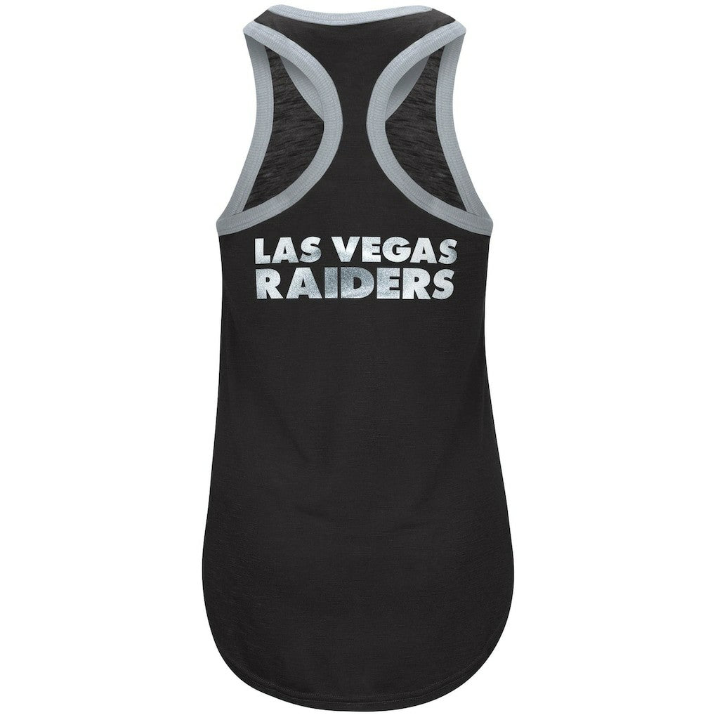 Las Vegas Raiders G-III 4Her by Carl Banks Women's Tater Tank Top - Black for sale
