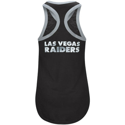 Las Vegas Raiders G-III 4Her by Carl Banks Women's Tater Tank Top - Black for sale