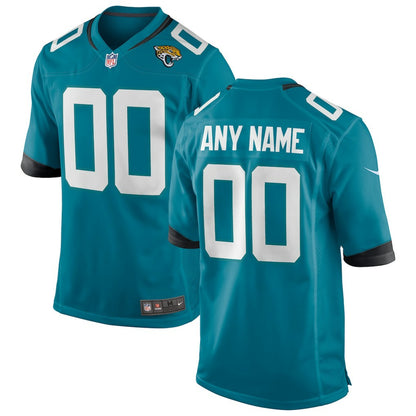 Jacksonville Jaguars Youth Custom Game Jersey - Teal | Nike cheap