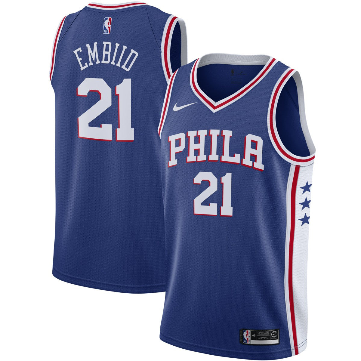 Joel Embiid Philadelphia 76ers 2019/2020 Swingman Jersey - Icon Edition - Royal | Nike online