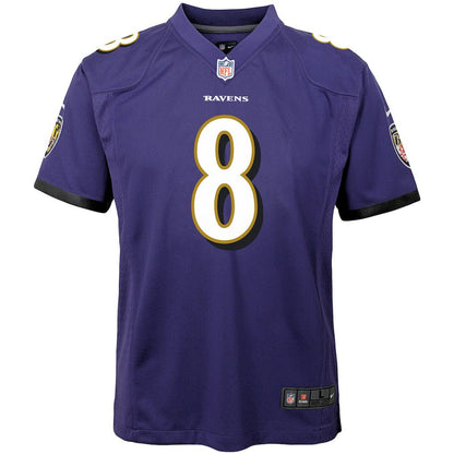 Lamar Jackson Baltimore Ravens Youth Game Jersey - Purple | Nike online