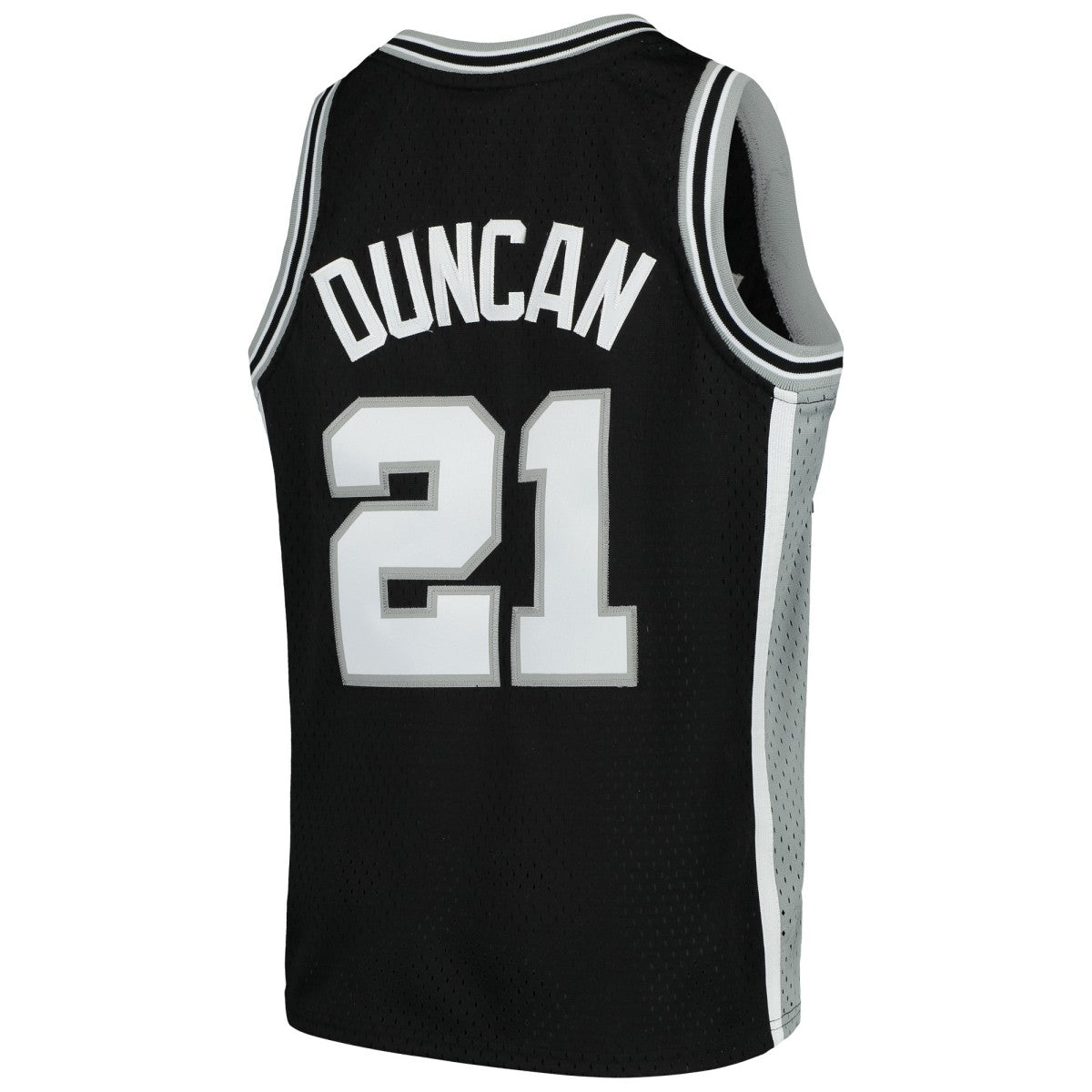 Tim Duncan San Antonio Spurs Youth Swingman Throwback Jersey - Black | Mitchell & Ness shop