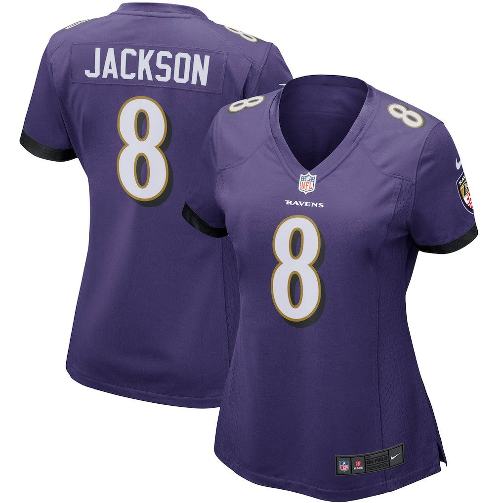Lamar Jackson Baltimore Ravens Women's Game Player Jersey - Purple | Nike on sale