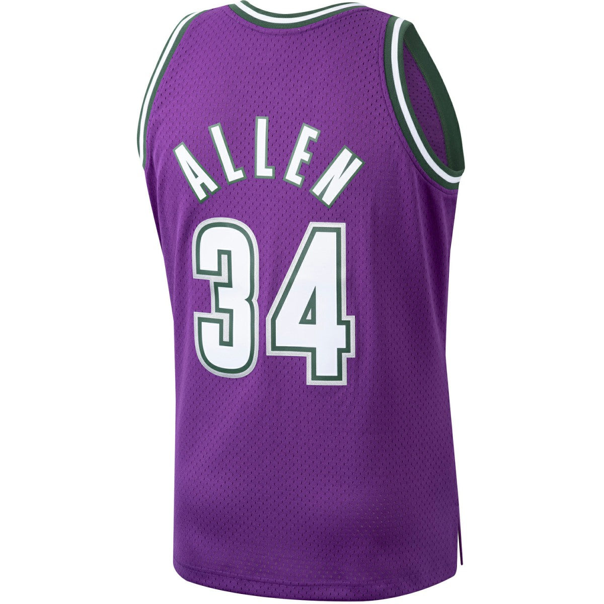 Ray Allen Milwaukee Bucks 2000/01 Hardwood Classics Swingman Jersey - Purple | Mitchell & Ness sale