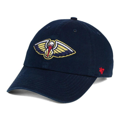 New Orleans Pelicans '47 Core Logo Clean Up Adjustable Hat - Navy | 47 brand cheap