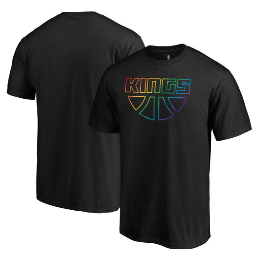 Sacramento Kings Team Pride Wordmark T-Shirt - Black for sale
