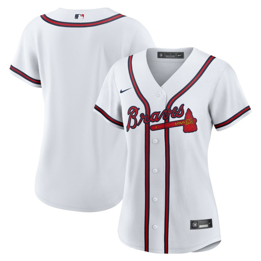 Atlanta Braves Women's Home Replica Team Jersey - White | Nike