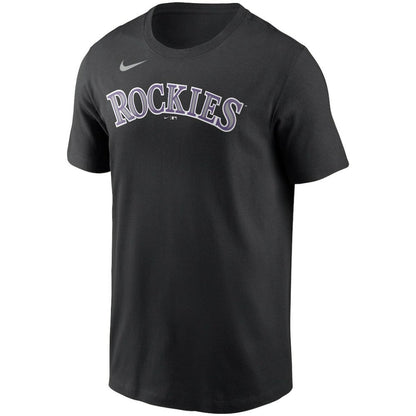 Charlie Blackmon Colorado Rockies Name & Number T-Shirt - Black | Nike