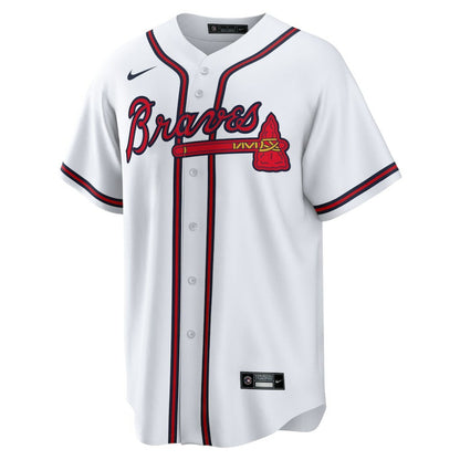 Ozzie Albies Atlanta Braves Home Replica Player Name Jersey - White | Nike