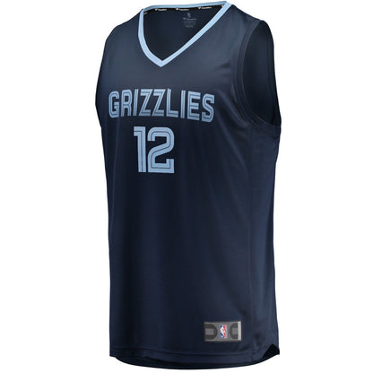 Ja Morant Memphis Grizzlies Replica Fast Break Jersey Navy - Icon Edition | Fanatics on sale
