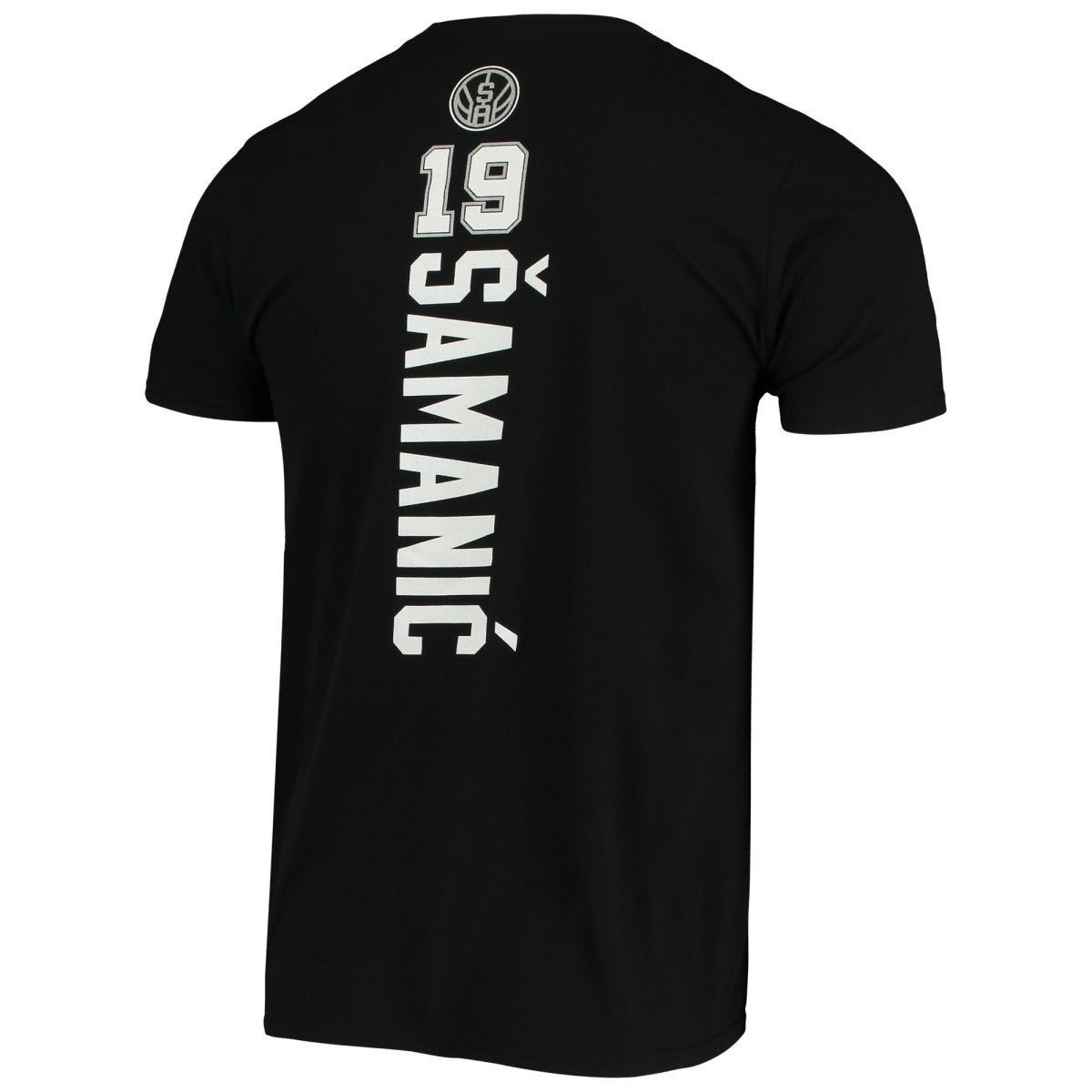 Luka Samanic San Antonio Spurs Playmaker Name & Number Logo T-Shirt - Black | Fanatics outlet
