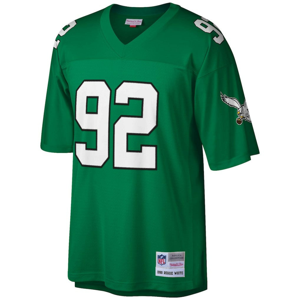 Reggie White Philadelphia Eagles Legacy Replica Jersey - Kelly Green outlet