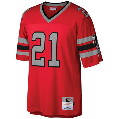 Deion Sanders Atlanta Falcons Legacy Replica Jersey - Red cheap