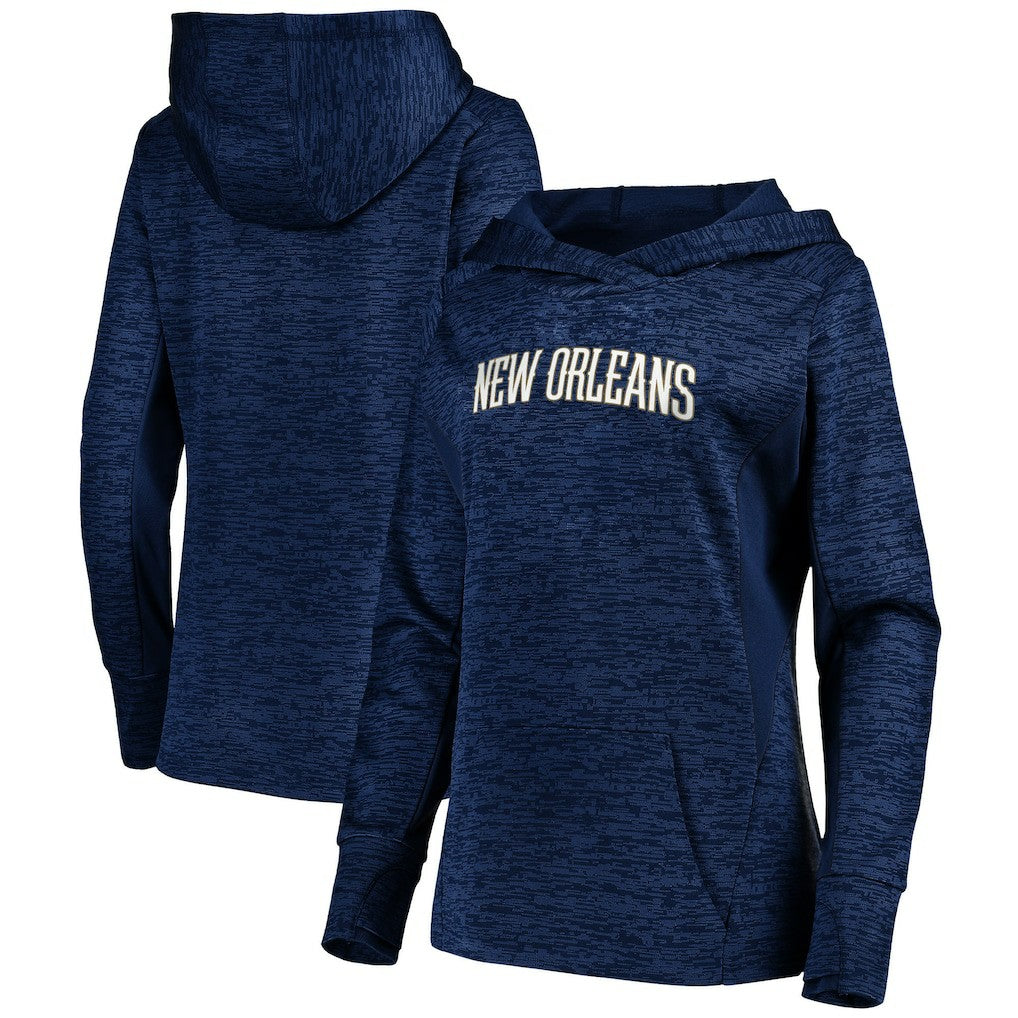 New Orleans Pelicans Women's Showtime Done Better Pullover Hoodie - Navy | Fanatics cheap