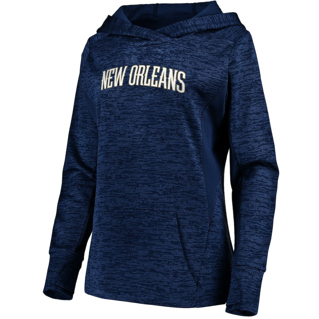 New Orleans Pelicans Women's Showtime Done Better Pullover Hoodie - Navy | Fanatics cheap