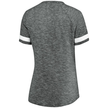 Brooklyn Nets Women's Showtime Winning With Pride Notch Neck T-Shirt - Gray/White | Fanatics online