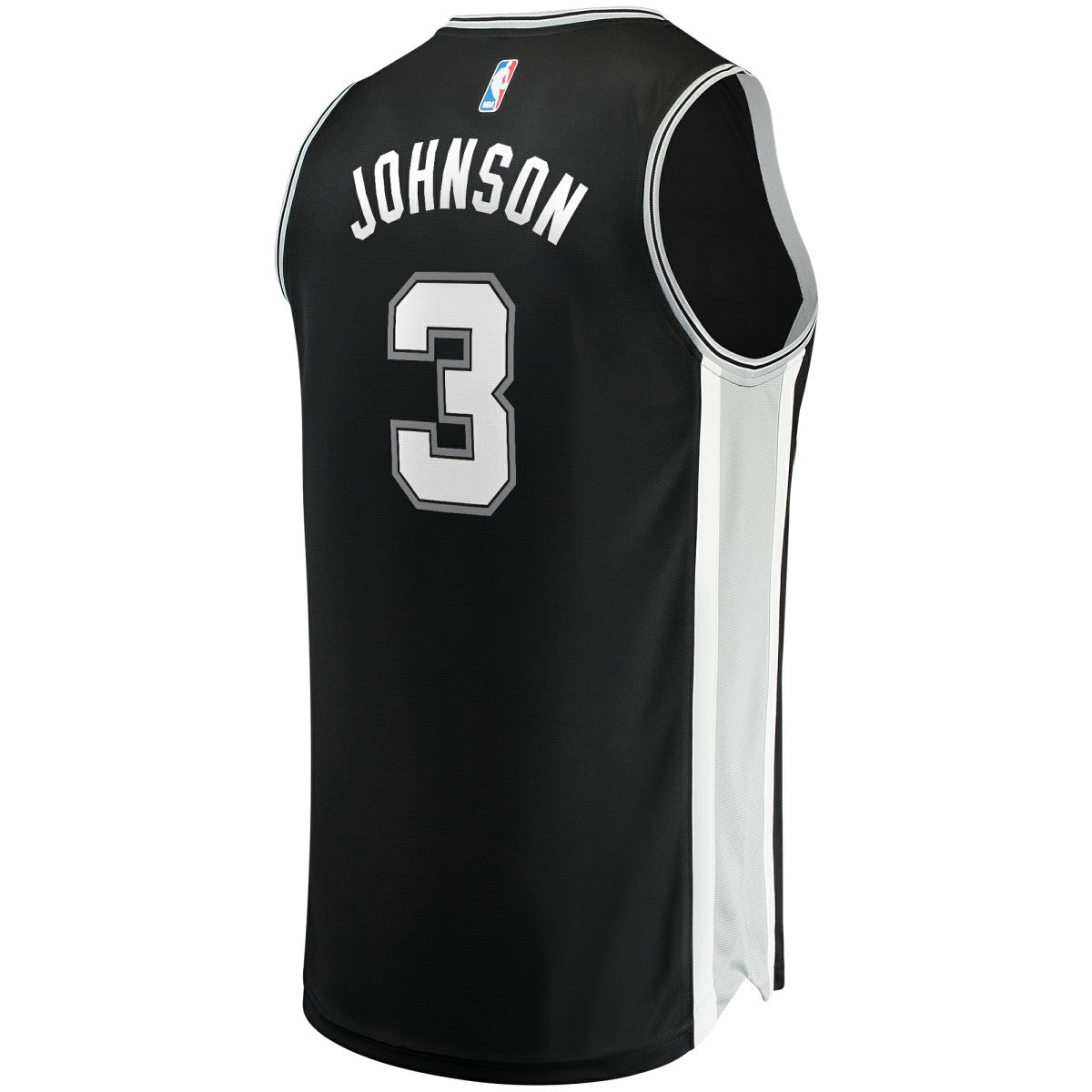 Keldon Johnson San Antonio Spurs Fast Break Replica Jersey Black - Icon Edition | Fanatics cheap