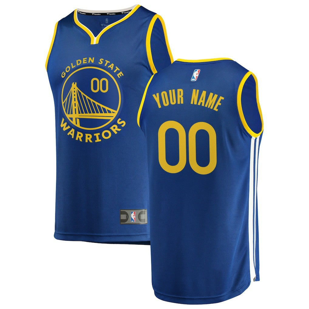 Golden State Warriors Youth 2019/20 Fast Break Custom Replica Jersey Royal sale - Icon Edition | Fanatics discount