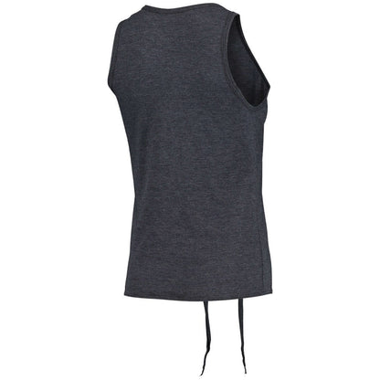 Houston Astros Majestic Threads Women's Scoop Neck Racerback Side Tie Tri-Blend Tank Top - Navy