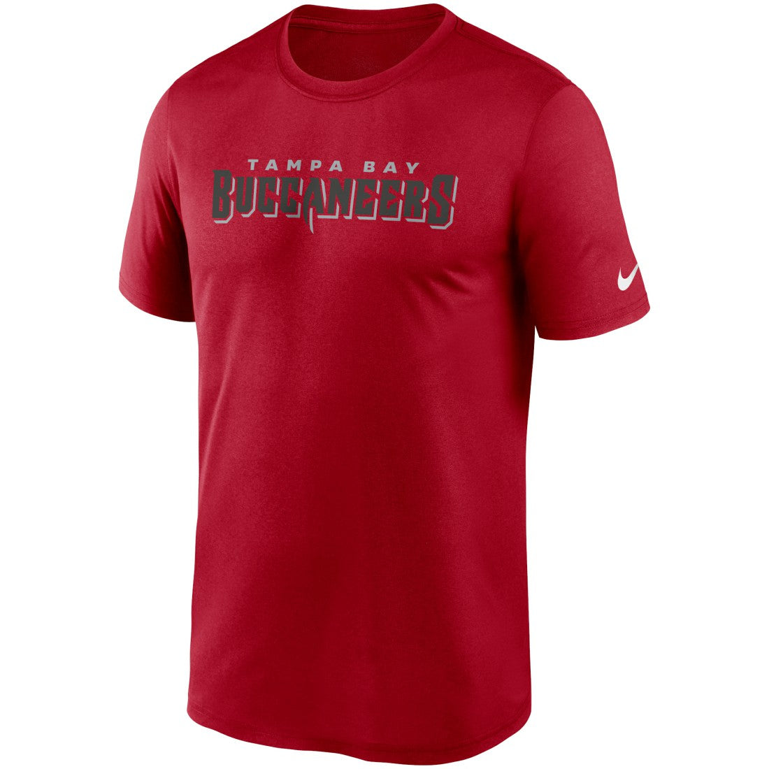 Tampa Bay Buccaneers Wordmark Legend Performance T-Shirt - Red | Nike sale