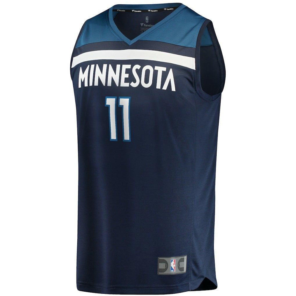 Naz Reid Minnesota Timberwolves Fast Break Replica Jersey Navy - Icon Edition | Fanatics shop