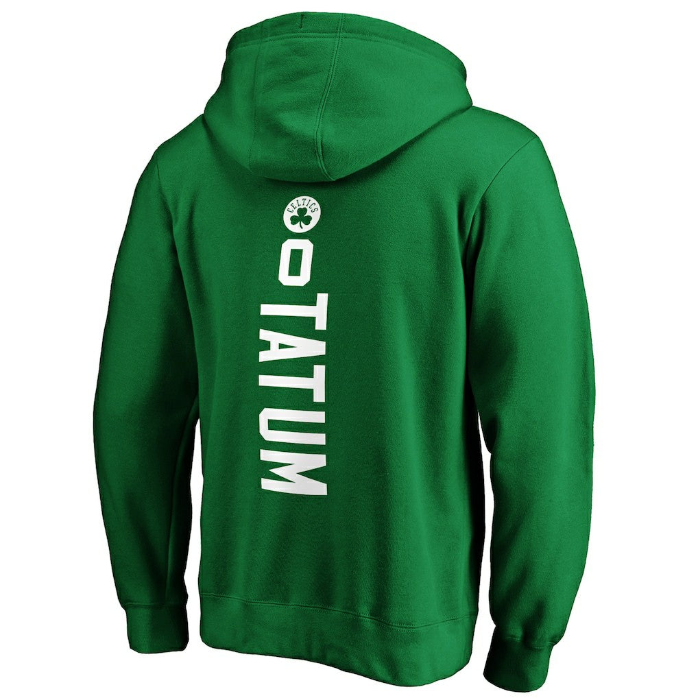 Jayson Tatum Boston Celtics Playmaker Name & Number Pullover Hoodie - Kelly Green cheap