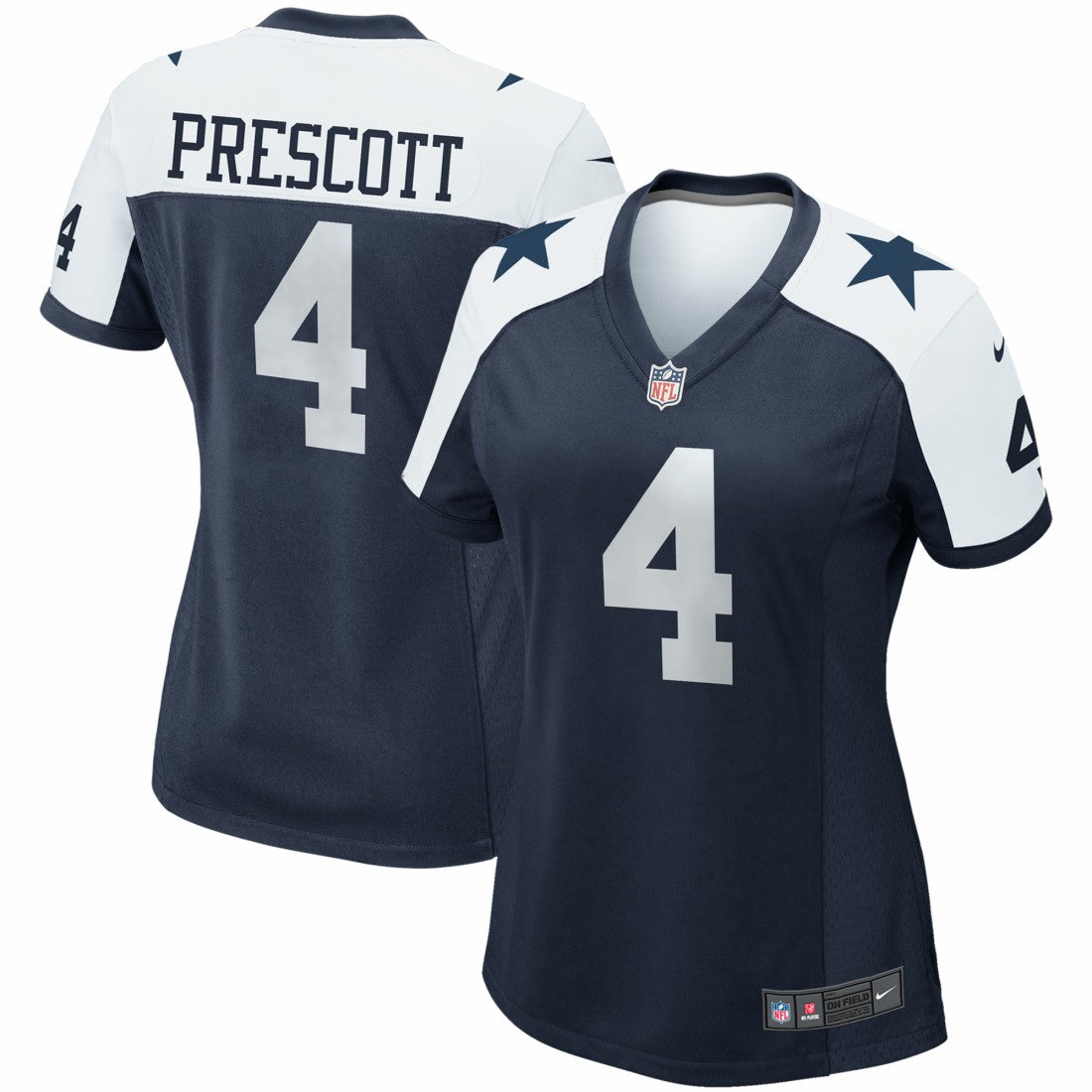 Dak Prescott Dallas Cowboys Women's Alternate Game Team Jersey - Navy | Nike on sale