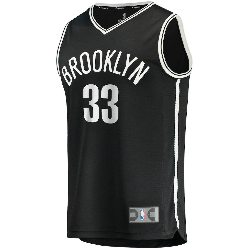 Nicolas Claxton Brooklyn Nets Fast Break Player Jersey - Icon Edition - Black | Fanatics on sale
