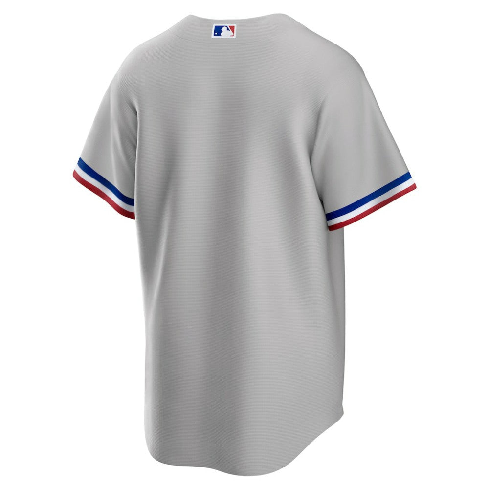 Texas Rangers Road Replica Team Jersey - Gray | Nike