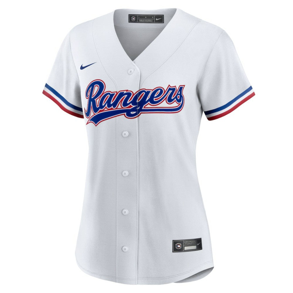 Texas Rangers Women's Home Replica Team Jersey - White | Nike