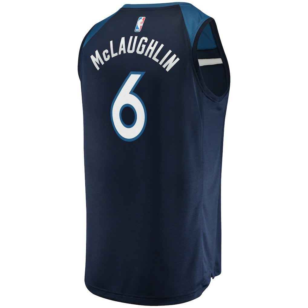 Jordan McLaughlin Minnesota Timberwolves Fast Break Player Jersey - Icon Edition - Navy | Fanatics outlet