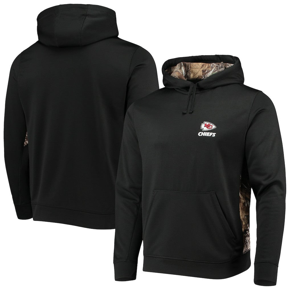 Kansas City Chiefs Dunbrooke Logo Ranger Pullover Hoodie - Black/Realtree Camo cheap