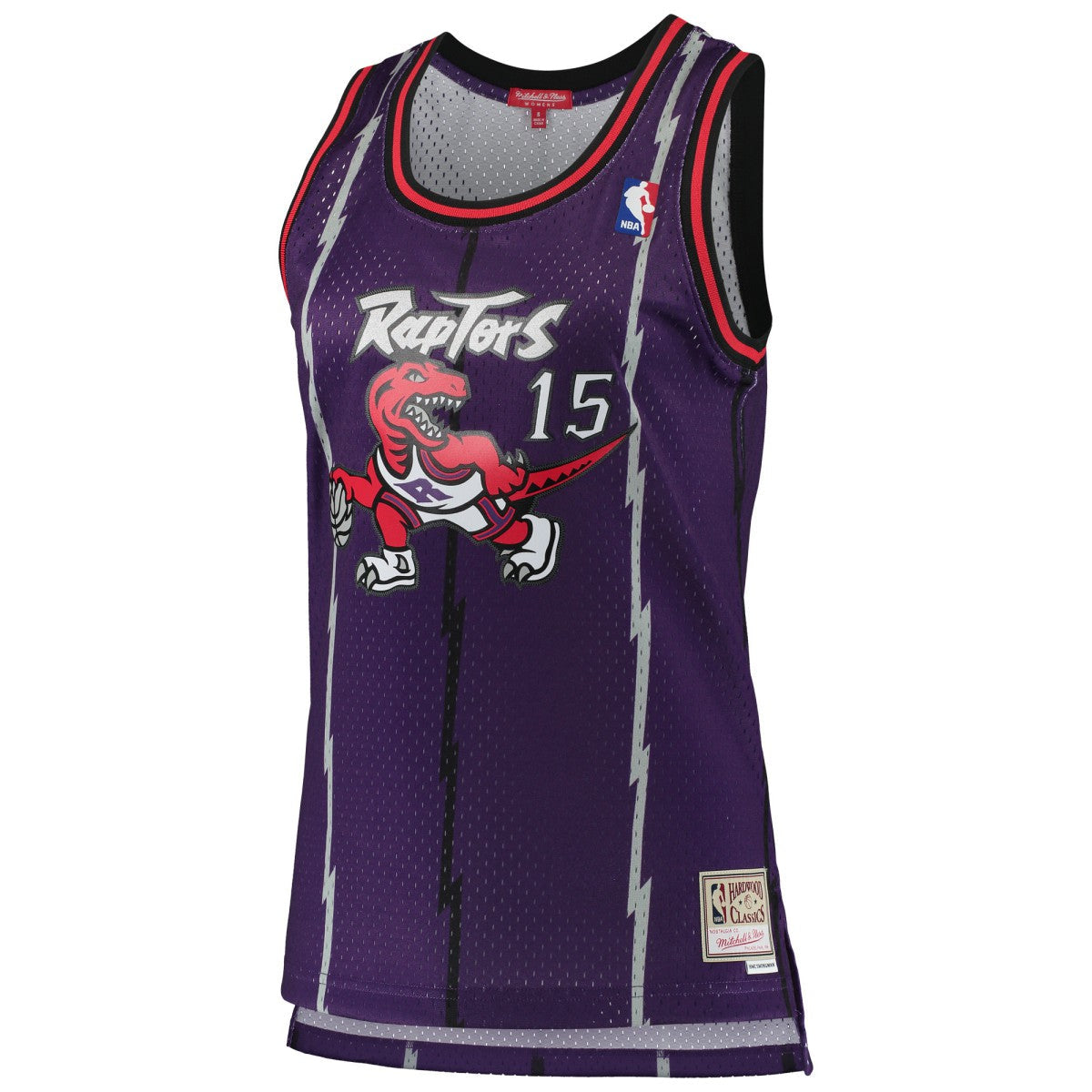 Vince Carter Toronto Raptors Women's 1998/99 Hardwood Classics Swingman Jersey - Purple | Mitchell & Ness outlet