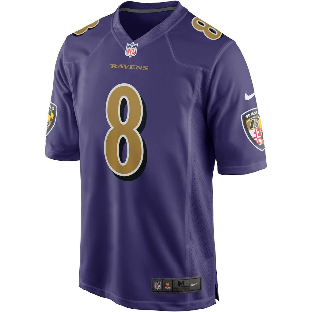 Lamar Jackson Baltimore Ravens Alternate Game Jersey - Purple | Nike discount