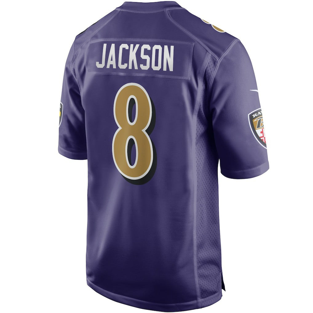Lamar Jackson Baltimore Ravens Alternate Game Jersey - Purple | Nike discount