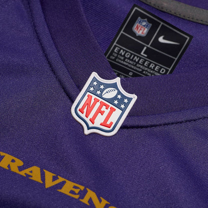 Lamar Jackson Baltimore Ravens Alternate Game Jersey - Purple | Nike discount