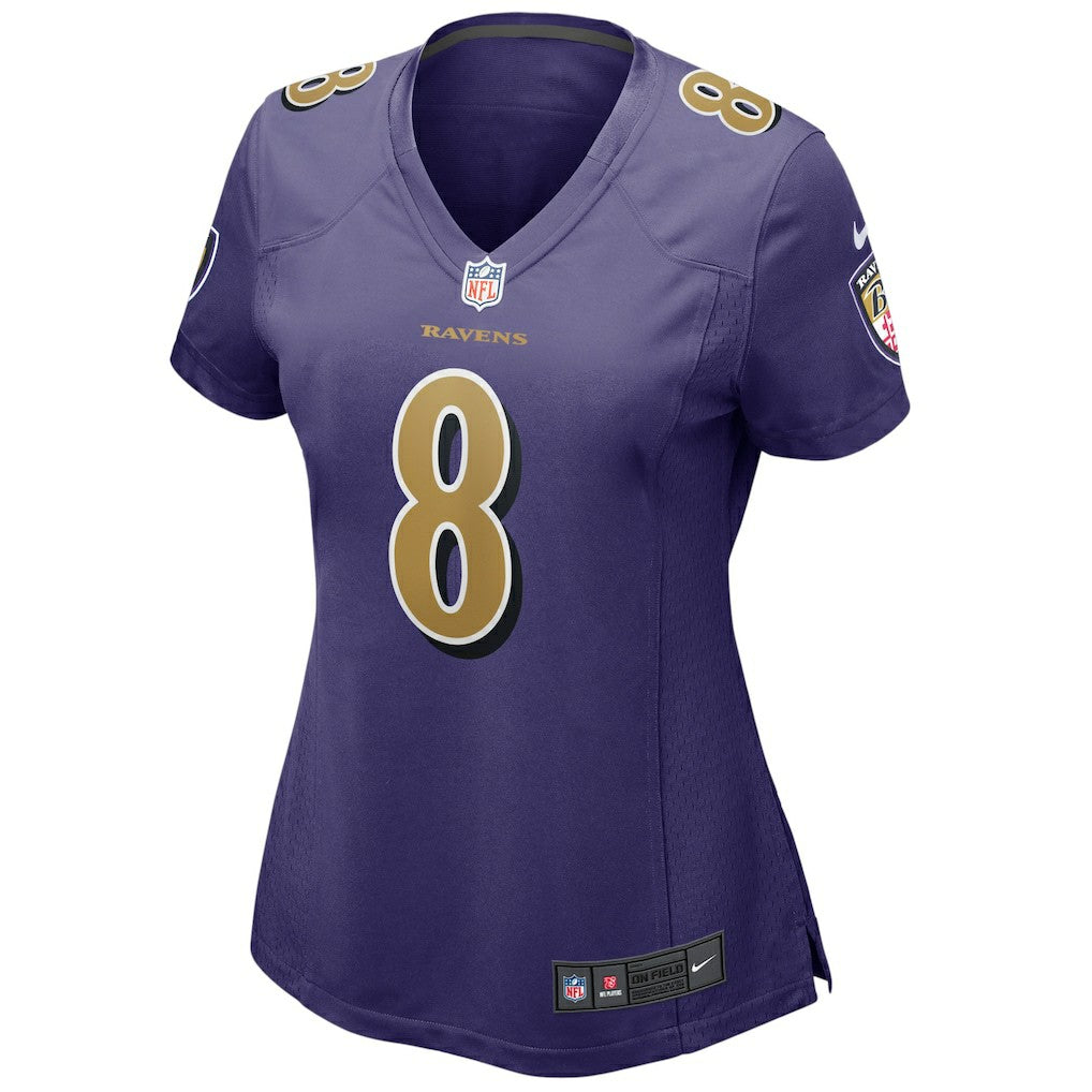 Lamar Jackson Baltimore Ravens Women's Alternate Game Player Jersey - Purple | Nike online