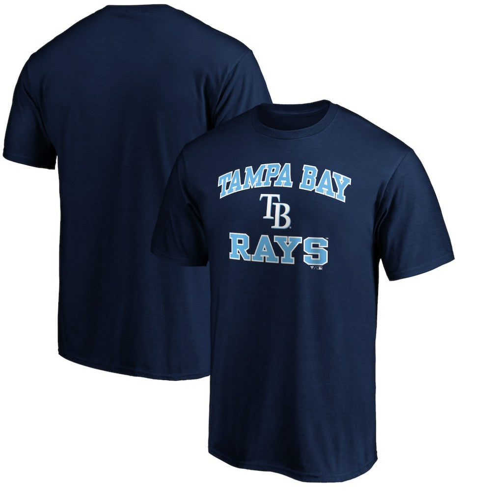 Tampa Bay Rays MTO Label Heart & Soul T-Shirt - Navy