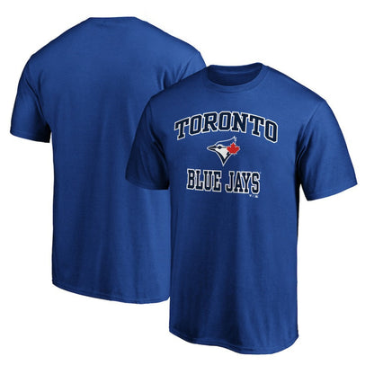 Toronto Blue Jays MTO Label Heart & Soul T-Shirt - Royal
