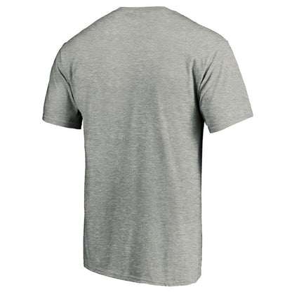 Seattle Mariners MTO Label Heart & Soul T-Shirt - Heather Gray