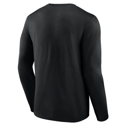Men's Black Arizona Diamondbacks Team Heart & Soul Long Sleeve T-Shirt