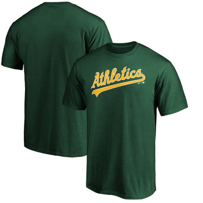 Athletics Official Wordmark Team T-Shirt - Green